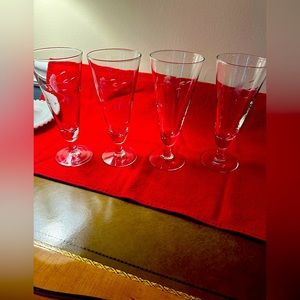 Set Pilsner Glasses. Princess House